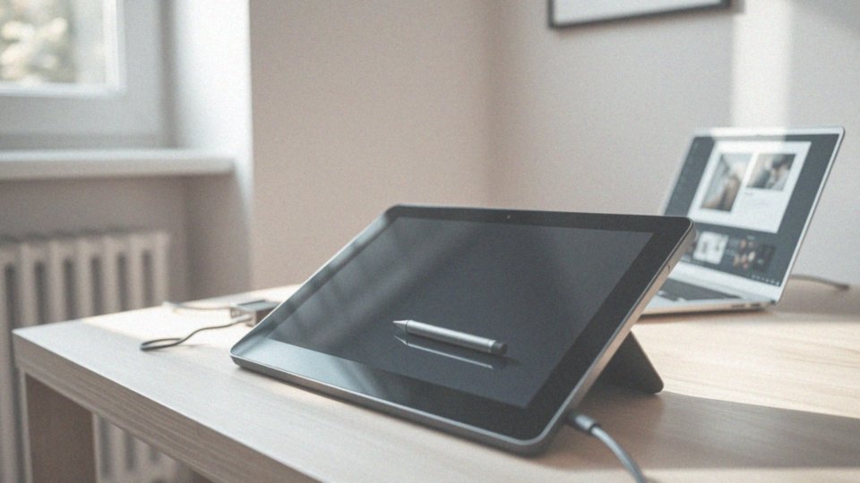 Jak tablet graficzny z ekranem wspiera pracę w programach graficznych?
