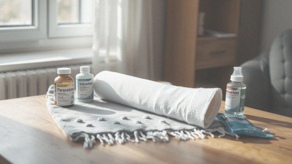 Jakie preparaty mogą pomóc w złagodzeniu bólu związanym z gipsem na nodze?