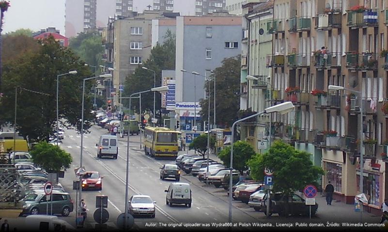 Ulica Górnośląska w Kaliszu